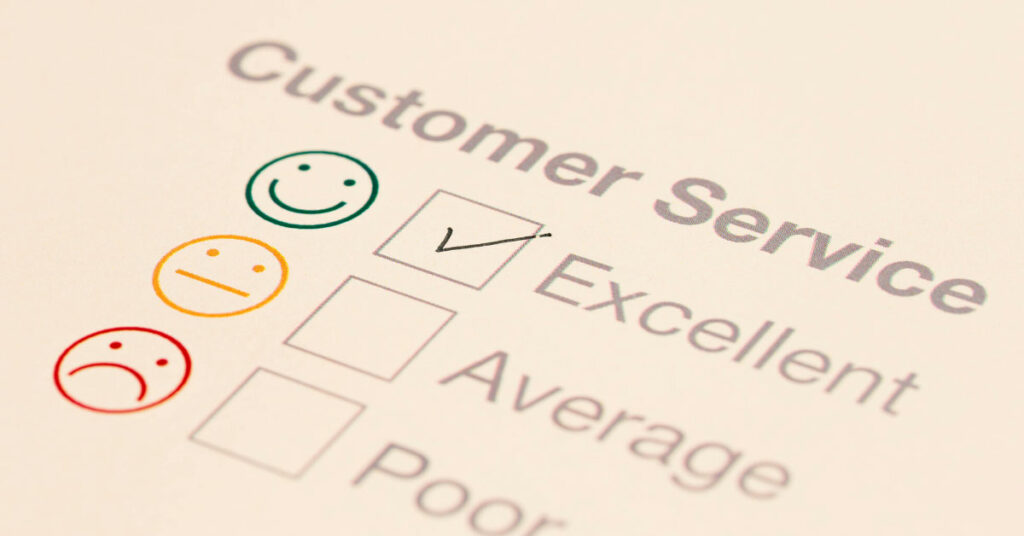 Customer Satisfaction test